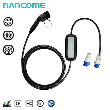 Caricabatterie portatile per veicoli elettrici senza schermo