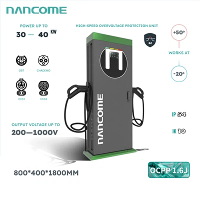 Stazione di ricarica commerciale per veicoli elettrici da 40 kW